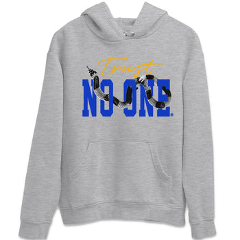 Air Jordan 14 Laney Sneaker Match Tees Trust No One Sneaker Tees Jordan 14 Laney Sneaker Release Tees Unisex Shirts Heather Grey 2