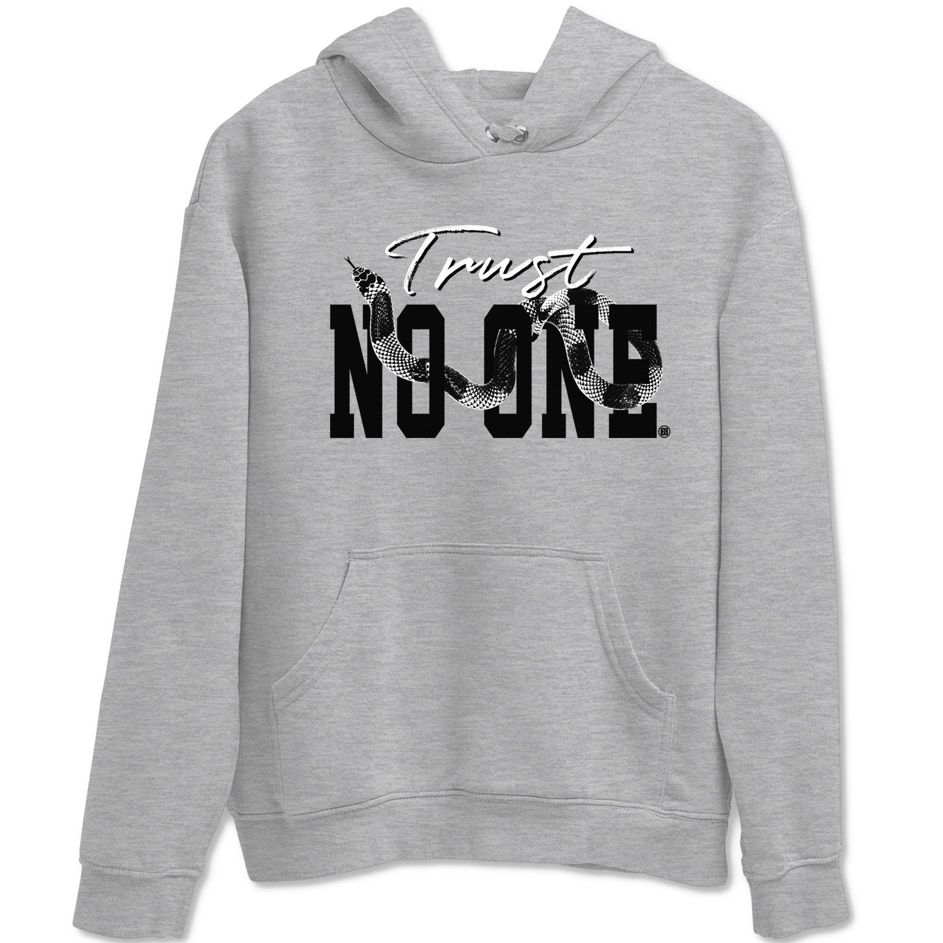 14s Panda shirt to match jordans Trust No One sneaker match tee Air Jordan 14 Panda AJ14 Black White SNRT Sneaker Tees unisex cotton Heather Grey 2 crew neck shirt