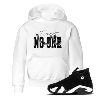 14s Panda shirt to match jordans Trust No One sneaker match tee Air Jordan 14 Panda AJ14 Black White SNRT Sneaker Tees baby toddler White 1 cotton Shirt