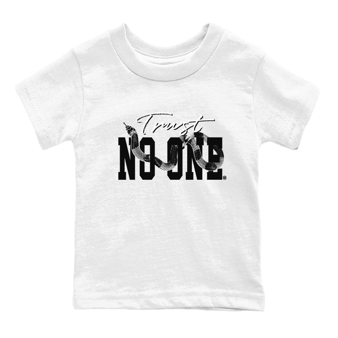 14s Panda shirt to match jordans Trust No One sneaker match tee Air Jordan 14 Panda AJ14 Black White SNRT Sneaker Tees baby toddler White 2 cotton Shirt