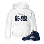 Air Jordan 5 Retro Midnight Navy shirt to match jordans Trust No One sneaker tees Air Jordan 5 Midnight Navy SNRT Sneaker Release Tees Baby Toddler White 1 T-Shirt