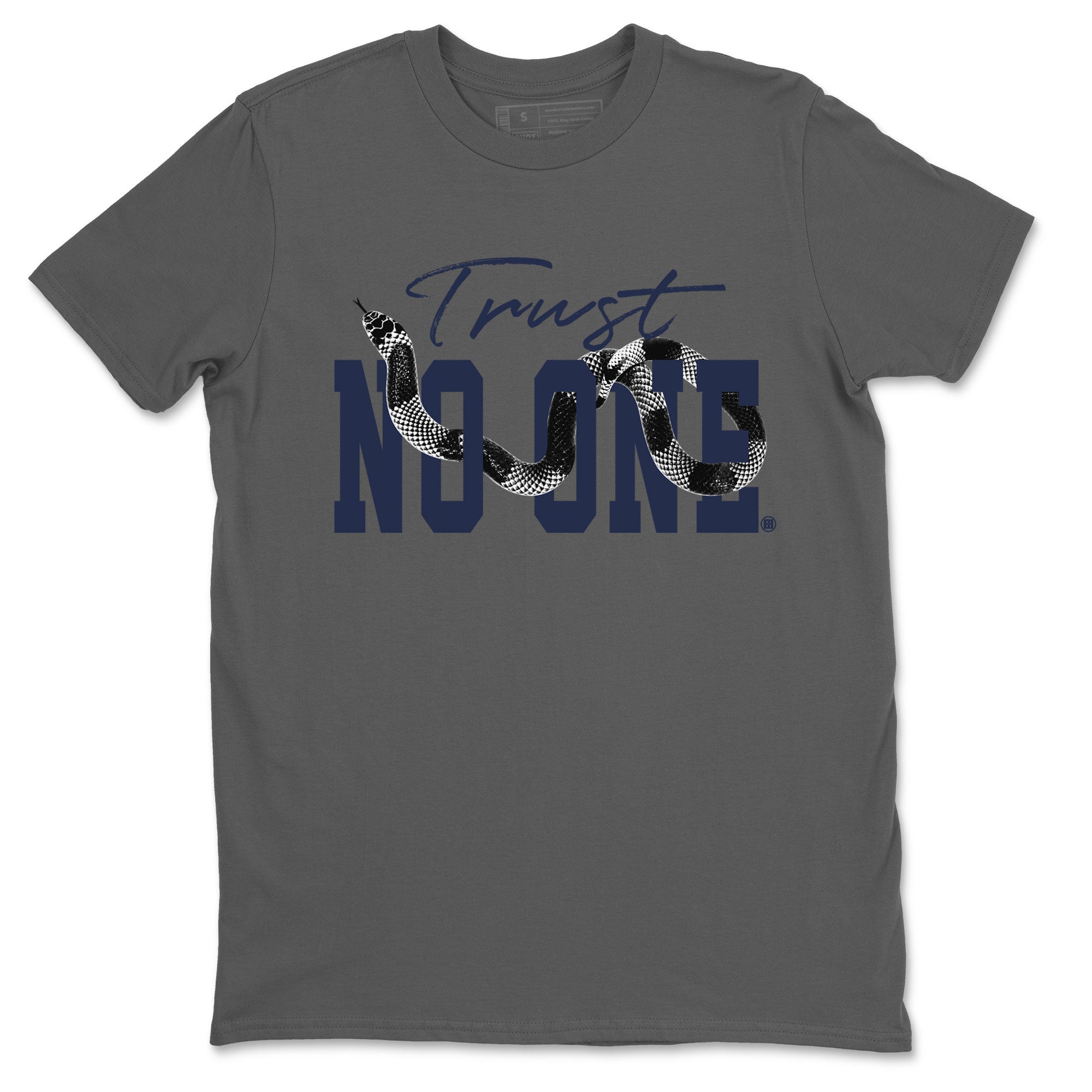 Air Jordan 5 Retro Midnight Navy shirt to match jordans Trust No One sneaker tees Air Jordan 5 Midnight Navy SNRT Sneaker Release Tees Unisex Cool Grey 2 T-Shirt
