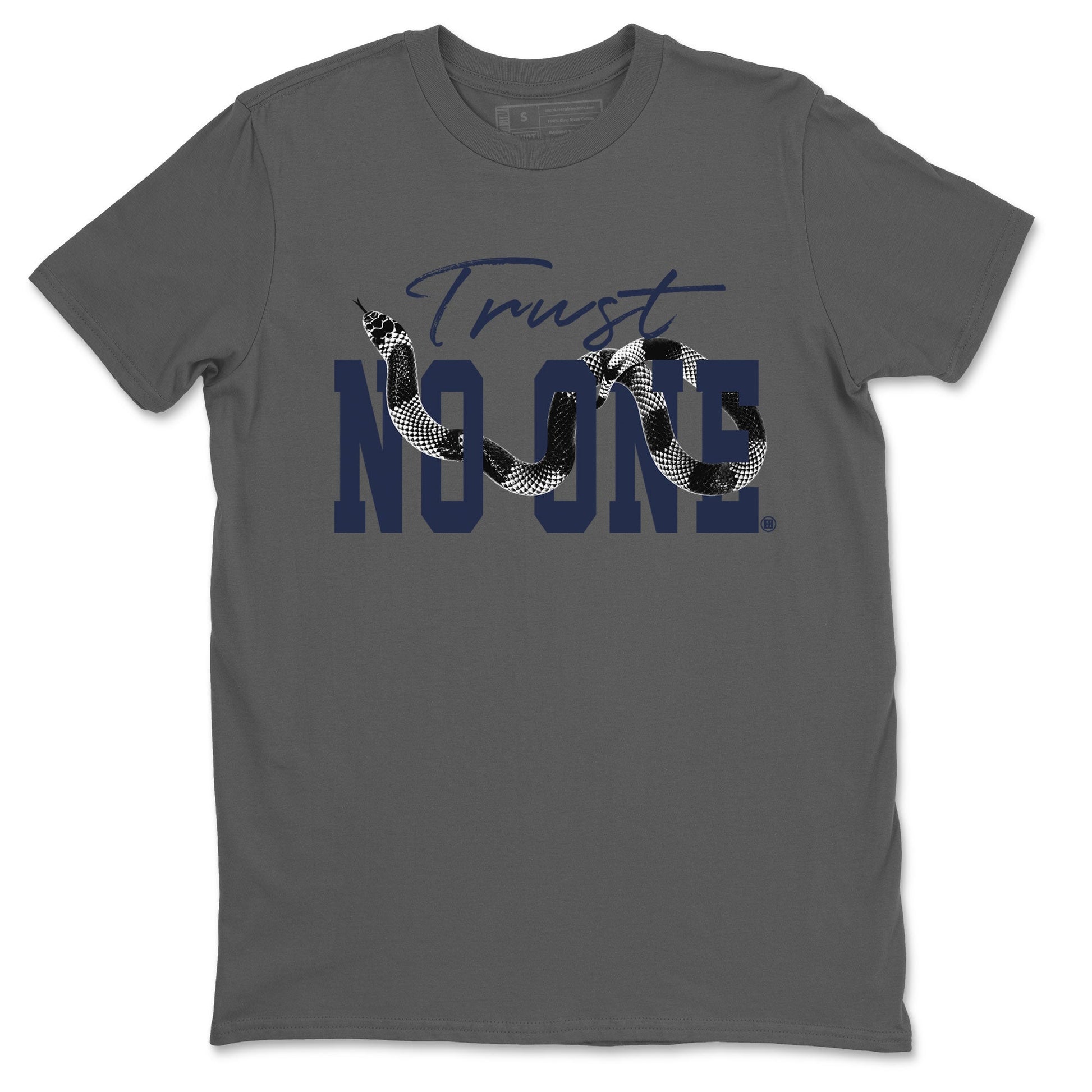 Air Jordan 5 Retro Midnight Navy shirt to match jordans Trust No One sneaker tees Air Jordan 5 Midnight Navy SNRT Sneaker Release Tees Unisex Cool Grey 2 T-Shirt