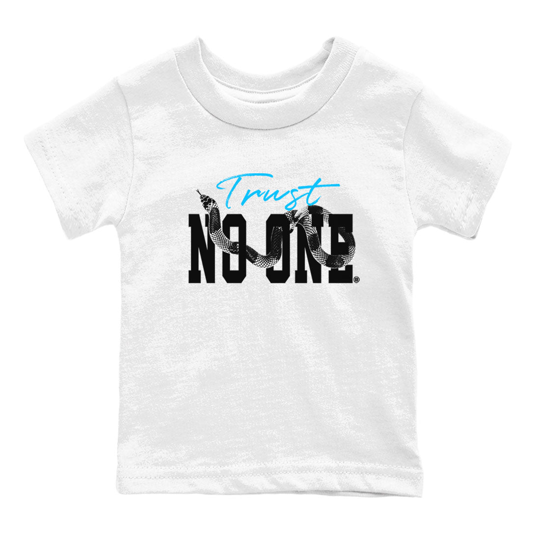 9s Powder Blue shirt to match jordans Trust No One sneaker tees Air Jordan 9 Powder Blue SNRT sneaker release tees baby toddler White 2 cotton Shirt