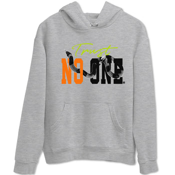 Dunk Mid Premium shirt to match jordans Trust No One sneaker tees Special Halloween Costume Dunk Mid Halloween SNRT Sneaker Tees Unisex Heather Grey 2 T-Shirt