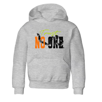 Dunk Mid Premium shirt to match jordans Trust No One sneaker tees Special Halloween Costume Dunk Mid Halloween SNRT Sneaker Tees Baby Toddler Heather Grey 2 T-Shirt