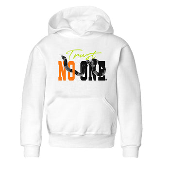 Dunk Mid Premium shirt to match jordans Trust No One sneaker tees Special Halloween Costume Dunk Mid Halloween SNRT Sneaker Tees Baby Toddler White 2 T-Shirt
