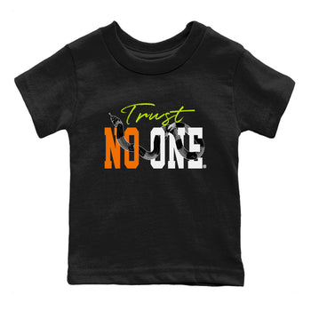 Dunk Mid Premium shirt to match jordans Trust No One sneaker tees Special Halloween Costume Dunk Mid Halloween SNRT Sneaker Tees Baby Toddler Black 2 T-Shirt