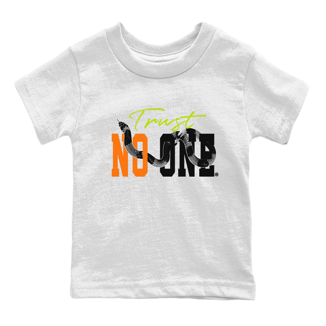 Dunk Mid Premium shirt to match jordans Trust No One sneaker tees Special Halloween Costume Dunk Mid Halloween SNRT Sneaker Tees Baby Toddler White 2 T-Shirt