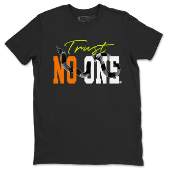 Dunk Mid Premium shirt to match jordans Trust No One sneaker tees Special Halloween Costume Dunk Mid Halloween SNRT Sneaker Tees Unisex Black 2 T-Shirt