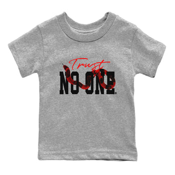 Adidas Yeezy Boost 350 V2 Bred shirt to match jordans Trust No One sneaker tees Yeezy 350 Bred SNRT Sneaker Release Tees Baby Toddler Heather Grey 2 T-Shirt