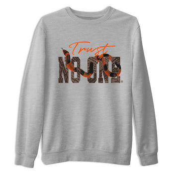Yeezy Boost 350 Carbon Beluga shirt to match jordans Trust No One sneaker tees Yeezy 350 Carbon Beluga SNRT Sneaker Release Tees Crew Neck T-ShirtUnisex Heather Grey 2 T-Shirt
