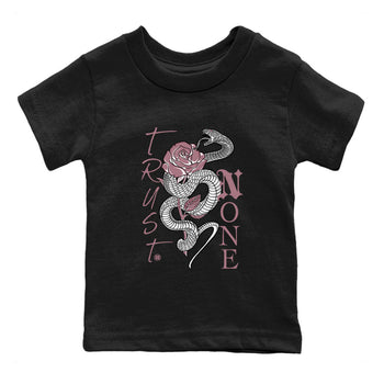 Air Jordan 1 High OG WMNS Mauve shirt to match jordans Trust None sneaker tees Air Jordan 1 Mauve SNRT Sneaker Release Tees Baby Toddler Black 2 T-Shirt