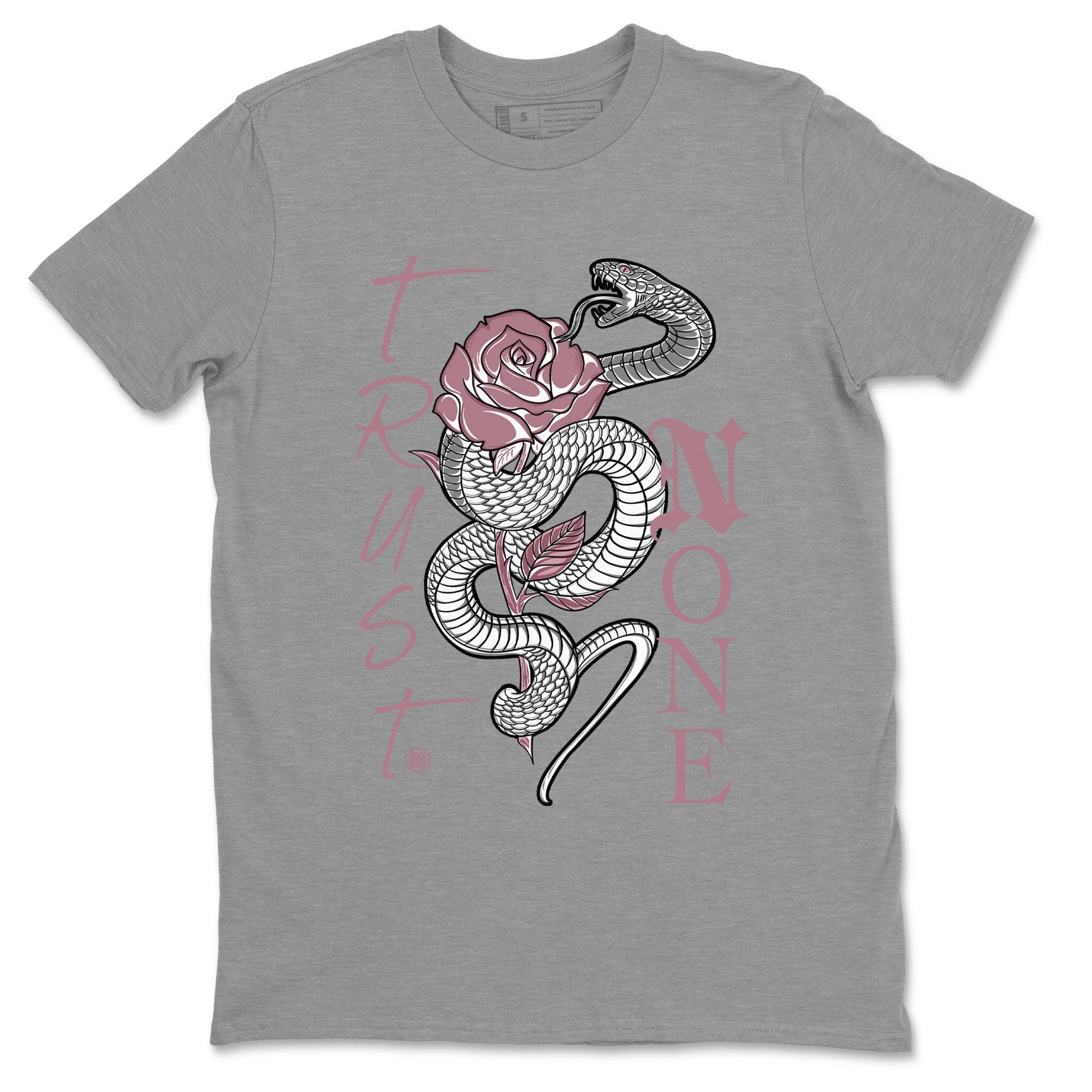 Air Jordan 1 High OG WMNS Mauve shirt to match jordans Trust None sneaker tees Air Jordan 1 Mauve SNRT Sneaker Release Tees Unisex Heather Grey 2 T-Shirt