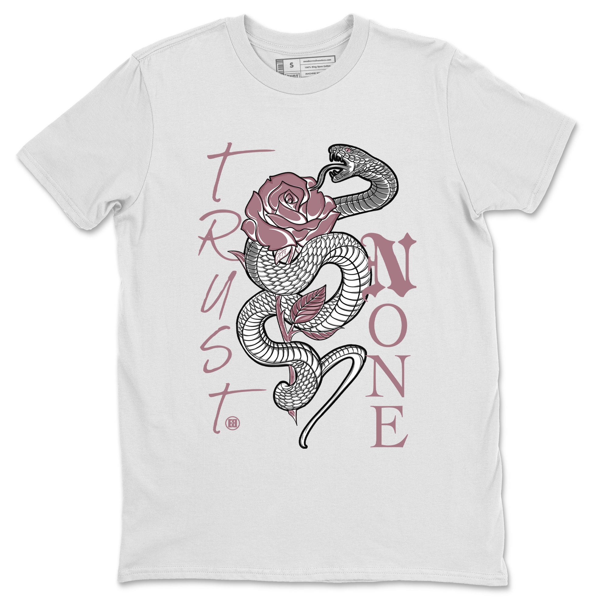 Air Jordan 1 High OG WMNS Mauve shirt to match jordans Trust None sneaker tees Air Jordan 1 Mauve SNRT Sneaker Release Tees Unisex White 2 T-Shirt