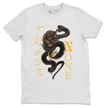 Air Jordan 1 Palomino shirt to match jordans Trust None sneaker tees Crew Neck Jordan 1 Retro High OG Palomino SNRT Sneaker Release Tees Unisex Casual Shirts White 2 T-Shirt