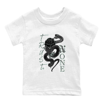 3s Green Glow shirt to match jordans Trust None sneaker tees Air Jordan 3 Green Glow SNRT sneaker release tees baby toddler White 2 cotton Shirt