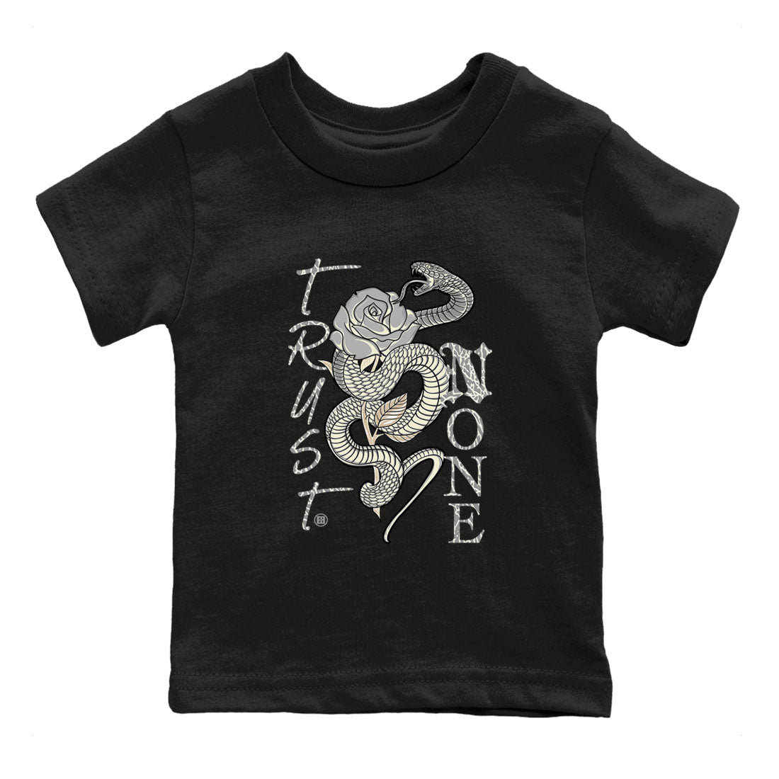 Air Jordan 3 Craft Ivory shirt to match jordans Trust None sneaker tees 3s Ivory SNRT sneaker release tees baby toddler Black 2 cotton Shirt
