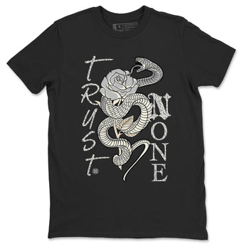 Air Jordan 3 Craft Ivory shirt to match jordans Trust None sneaker tees 3s Ivory SNRT Sneaker Release Tees unisex cotton Black 2 crew neck shirt