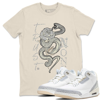 Air Jordan 3 Craft Ivory shirt to match jordans Trust None sneaker tees 3s Ivory SNRT Sneaker Release Tees unisex cotton Natural 1 crew neck shirt