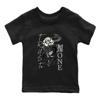 Air Jordan 3 Off Noir shirt to match jordans Trust None sneaker tees Air Jordan 3 Retro Off Noir SNRT Sneaker Tees Baby Toddler Black 2 T-Shirt