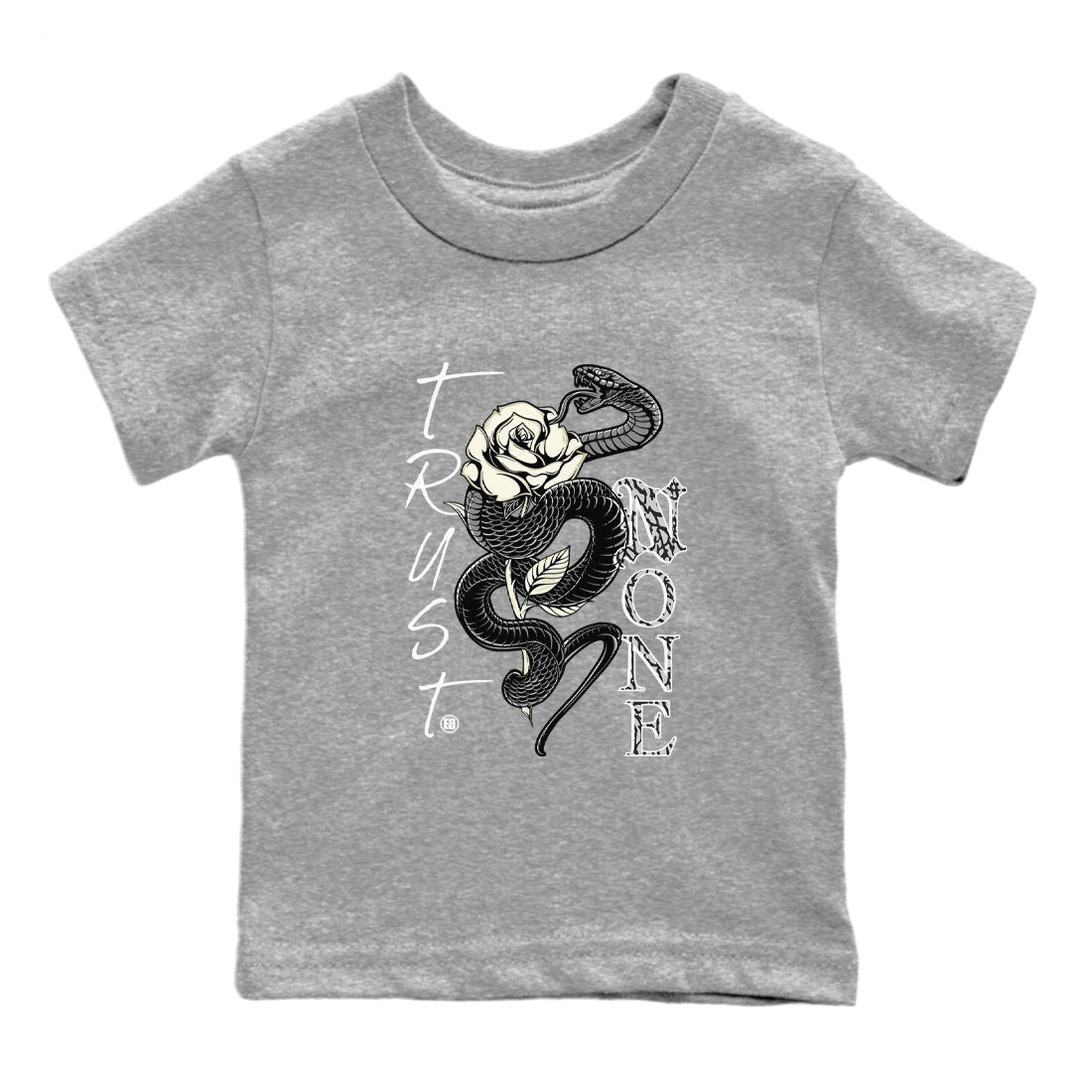 Air Jordan 3 Off Noir shirt to match jordans Trust None sneaker tees Air Jordan 3 Retro Off Noir SNRT Sneaker Tees Baby Toddler Heather Grey 2 T-Shirt