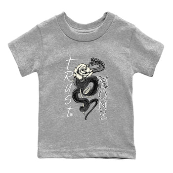 Air Jordan 3 Off Noir shirt to match jordans Trust None sneaker tees Air Jordan 3 Retro Off Noir SNRT Sneaker Tees Baby Toddler Heather Grey 2 T-Shirt