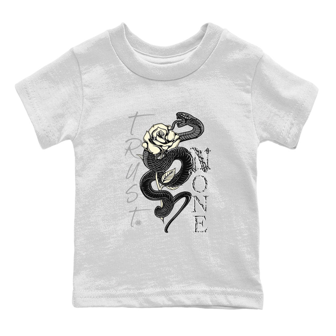 Air Jordan 3 Off Noir shirt to match jordans Trust None sneaker tees Air Jordan 3 Retro Off Noir SNRT Sneaker Tees Baby Toddler White 2 T-Shirt