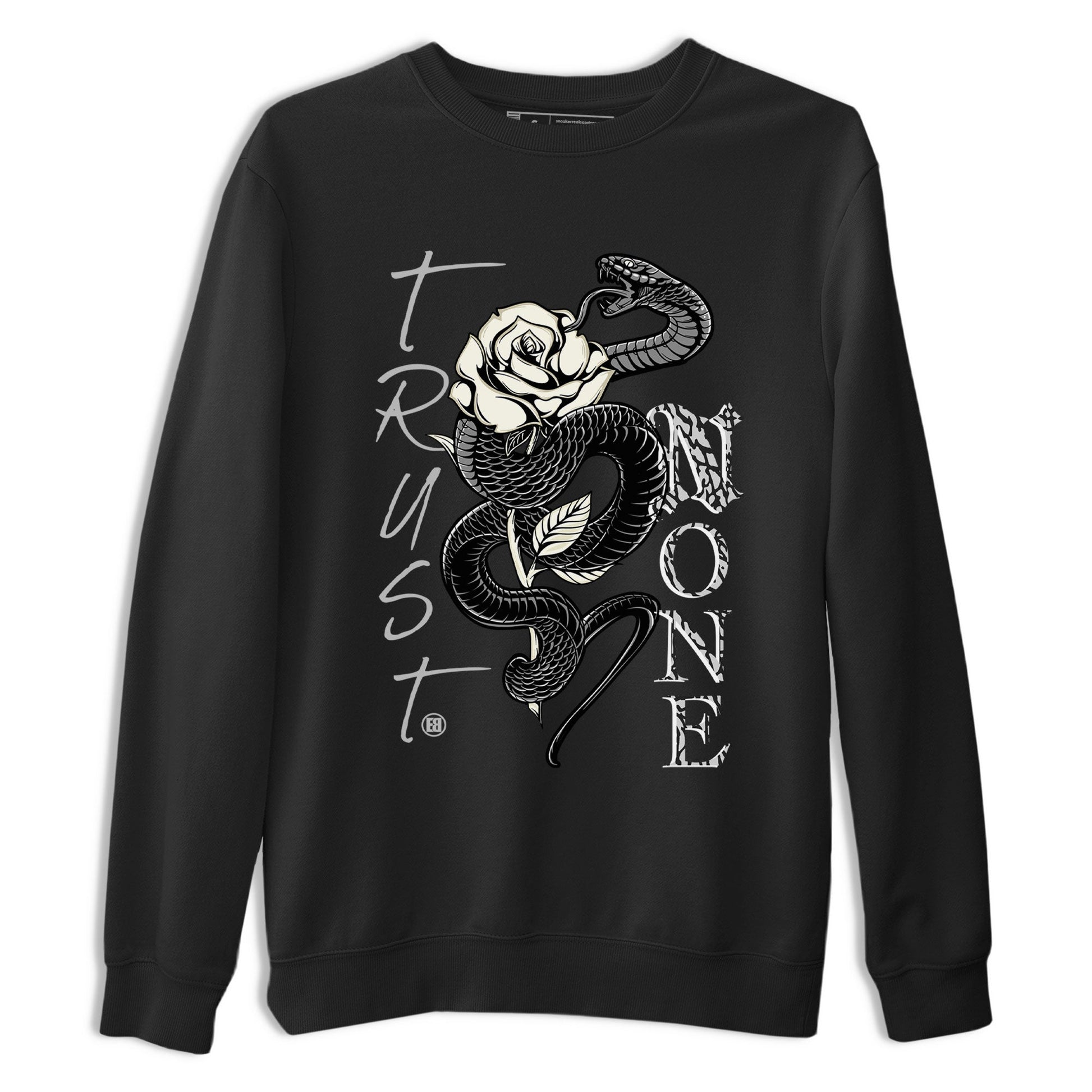 Air Jordan 3 Off Noir shirt to match jordans Trust None sneaker tees Air Jordan 3 Retro Off Noir SNRT Sneaker Tees Unisex Black 2 T-Shirt