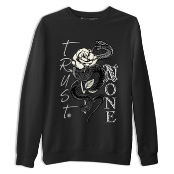 Air Jordan 3 Off Noir shirt to match jordans Trust None sneaker tees Air Jordan 3 Retro Off Noir SNRT Sneaker Tees Unisex Black 2 T-Shirt