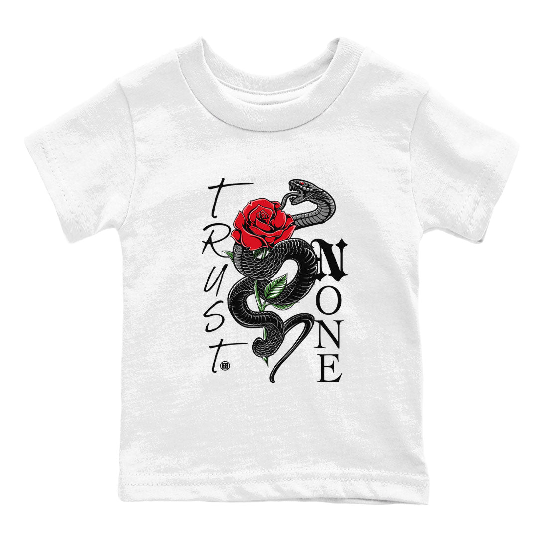 Air Jordan 4 Bred Reimagined shirt to match jordans Trust None sneaker shirts AJ4 Bred Reimagined SNRT Sneaker Tees baby toddler White 2 cotton Shirt