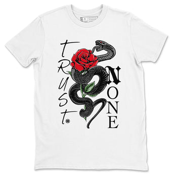 Air Jordan 4 Bred Reimagined shirt to match jordans Trust None sneaker shirts AJ4 Bred Reimagined SNRT Sneaker Tees unisex crew neck cotton White 2 crew neck shirt