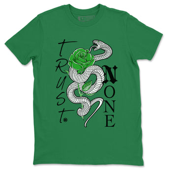 5s Lucky Green shirt to match jordans Trust None sneaker tees Air Jordan 5 Retro Lucky Green SNRT Sneaker Release Tees Cotton Sneaker Tee Kelly Green 2 T-Shirt