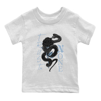 AJ7 Chambray Sneaker Match Tees Trust None Sneaker Tees Air Jordan 7 Chambray Sneaker Release Tees Kids Shirts White 2