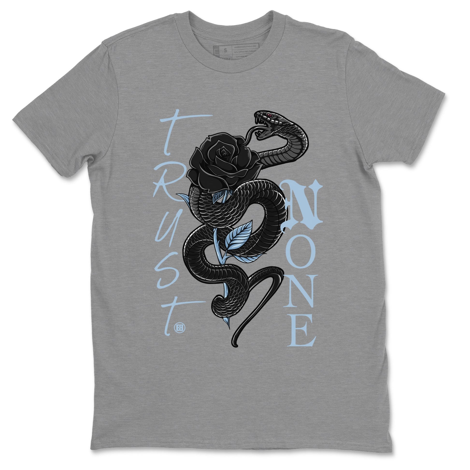 AJ7 Chambray Sneaker Match Tees Trust None Sneaker Tees Air Jordan 7 Chambray Sneaker Release Tees Unisex Shirts Heather Grey 2