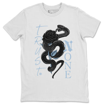AJ7 Chambray Sneaker Match Tees Trust None Sneaker Tees Air Jordan 7 Chambray Sneaker Release Tees Unisex Shirts White 2