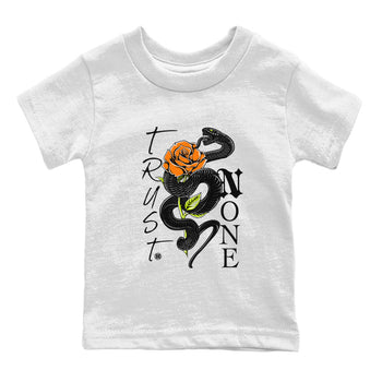 Dunk Mid Premium shirt to match jordans Trust None sneaker tees Special Halloween Costume Dunk Mid Halloween SNRT Sneaker Tees Baby Toddler White 2 T-Shirt