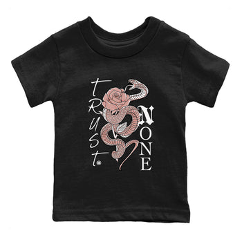 Dunk Low WMNS Rose Whisper shirt to match jordans Trust None sneaker tees Dunk Rose Whisper SNRT Sneaker Release Tees Baby Toddler Kids Black 2 T-Shirt