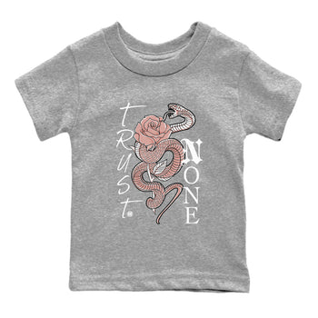 Dunk Low WMNS Rose Whisper shirt to match jordans Trust None sneaker tees Dunk Rose Whisper SNRT Sneaker Release Tees Baby Toddler Kids Heather Grey 2 T-Shirt
