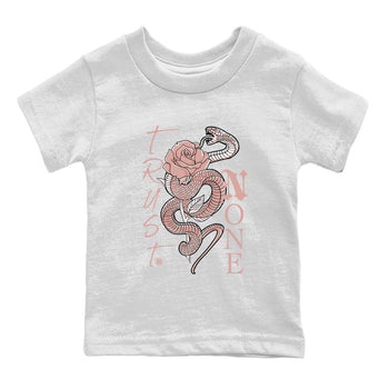 Dunk Low WMNS Rose Whisper shirt to match jordans Trust None sneaker tees Dunk Rose Whisper SNRT Sneaker Release Tees Baby Toddler Kids White 2 T-Shirt