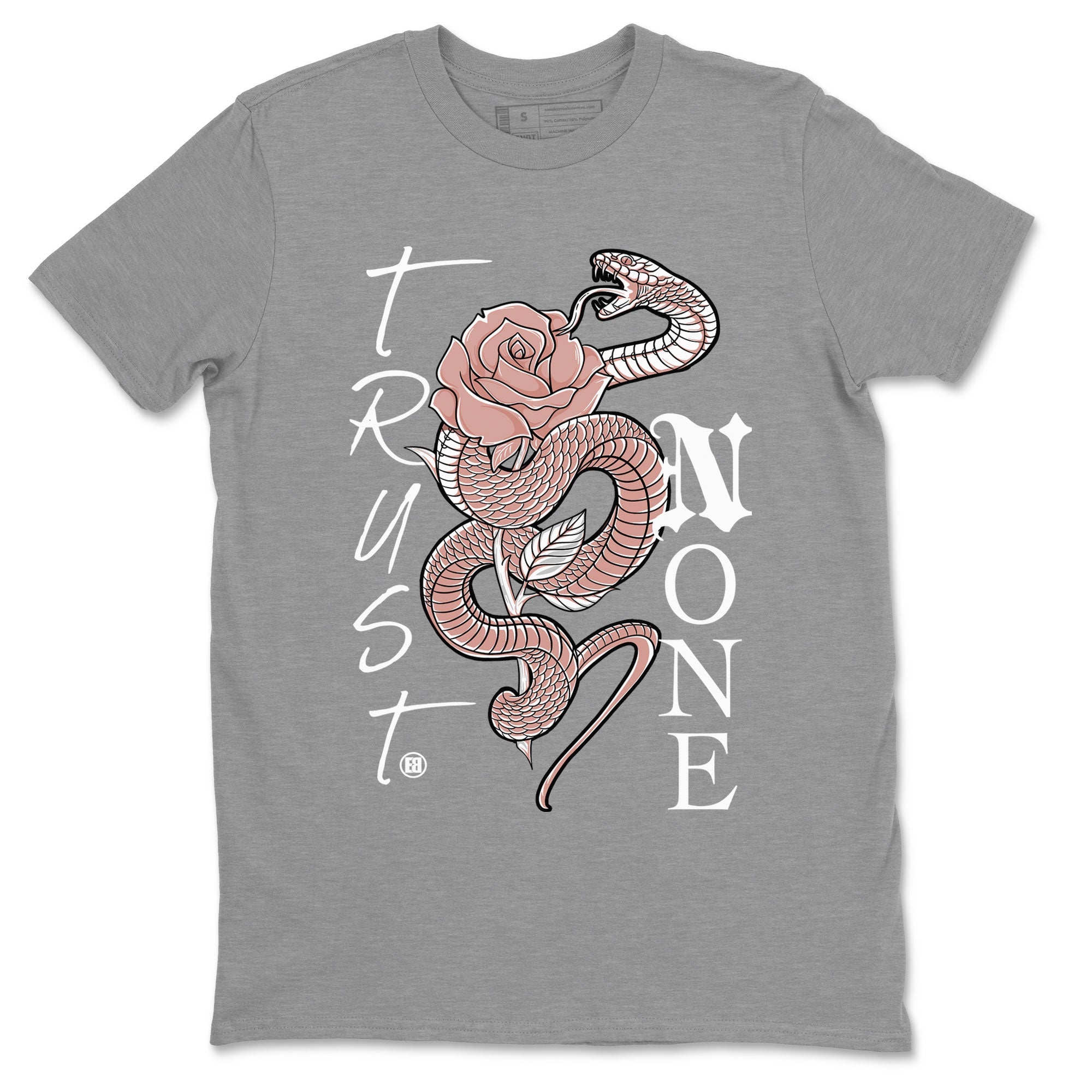 Dunk Low WMNS Rose Whisper shirt to match jordans Trust None sneaker tees Dunk Rose Whisper SNRT Sneaker Release Tees Casual Unisex shirts Heather Grey 2 T-Shirt
