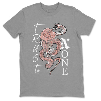 Dunk Low WMNS Rose Whisper shirt to match jordans Trust None sneaker tees Dunk Rose Whisper SNRT Sneaker Release Tees Casual Unisex shirts Heather Grey 2 T-Shirt