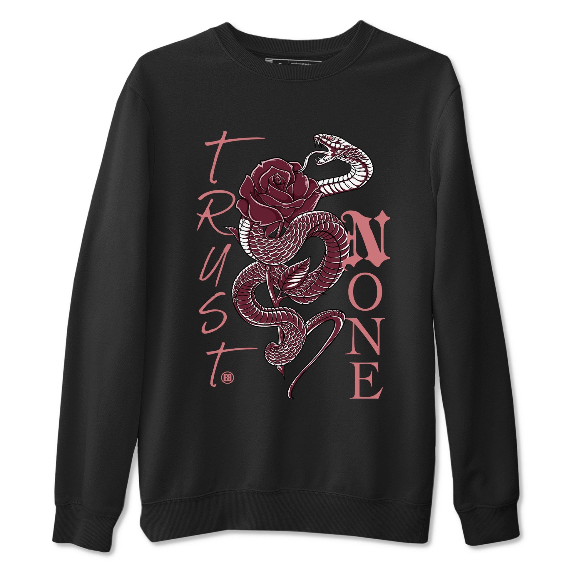Dunks Valentines Day shirt to match jordans Trust None sneaker tees Dunks Valentine's Day SNRT sneaker Release Tees unisex cotton Black 2 crew neck shirt