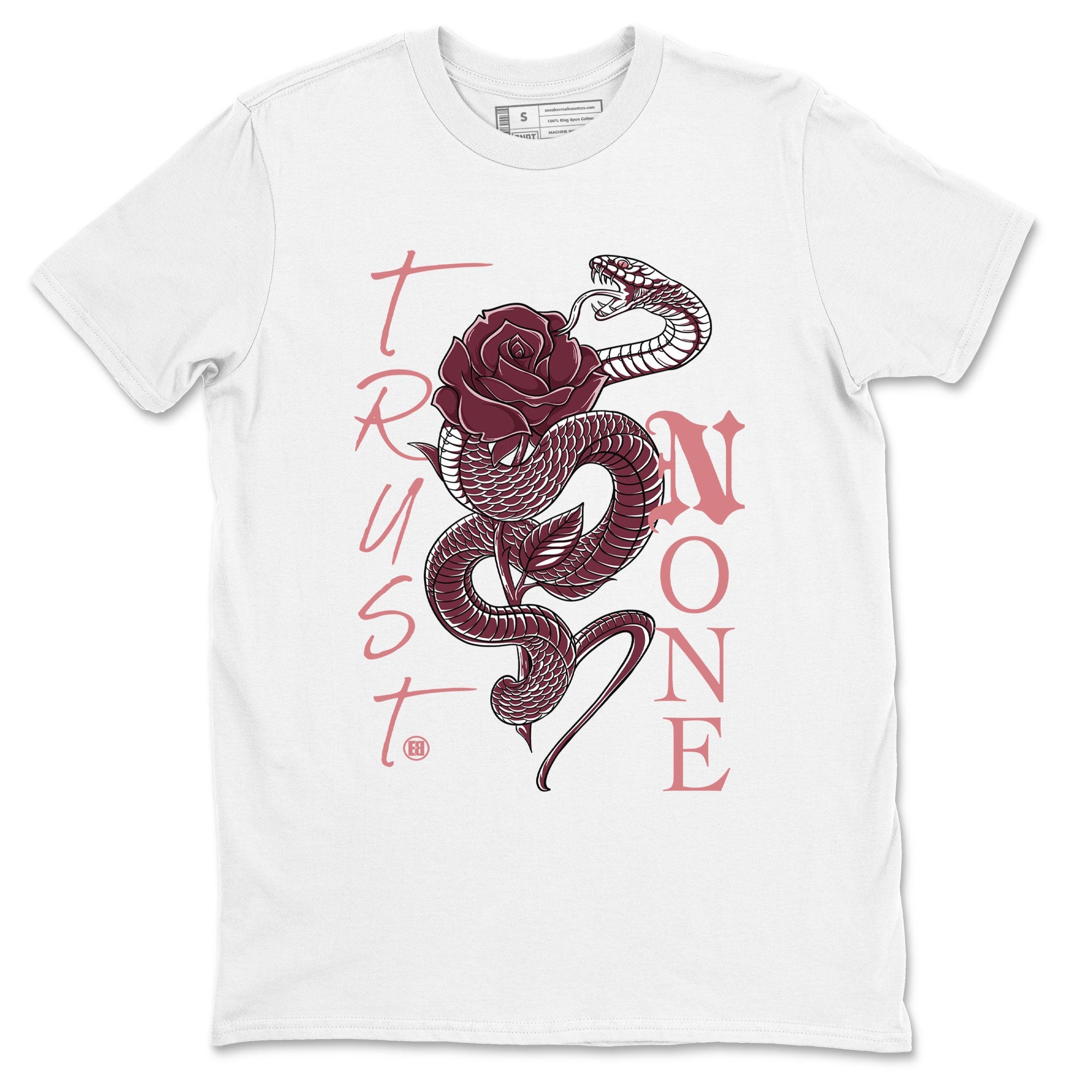 Dunks Valentines Day shirt to match jordans Trust None sneaker tees Dunks Valentine's Day SNRT sneaker Release Tees unisex cotton White 2 crew neck shirt