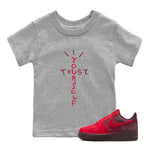 AF1 Layers Of Love Shirt To Match Jordans Trust Yourself Streetwear Fashion Air Force 1 Layers Of Love Valentine's Day Design Tee SNRT sneaker release tees baby toddler Heather Grey 1 cotton Shirt