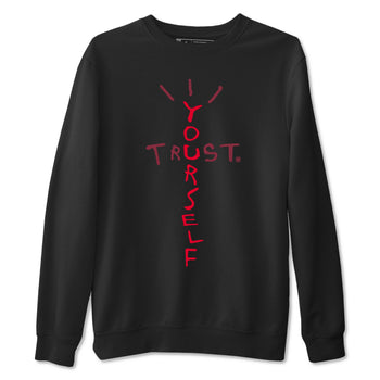 AF1 Layers Of Love Shirt To Match Jordans Trust Yourself Streetwear Fashion Air Force 1 Layers Of Love Valentine's Day Design Tee SNRT Sneaker Release Tees unisex cotton Black 2 crew neck shirt