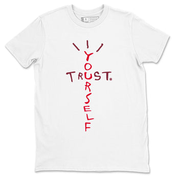 AF1 Layers Of Love Shirt To Match Jordans Trust Yourself Streetwear Fashion Air Force 1 Layers Of Love Valentine's Day Design Tee SNRT Sneaker Release Tees unisex cotton White 2 crew neck shirt