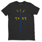 Jordan 1 Game Royal Varsity Maize Sneaker Match Tees Trust Yourself Sneaker Tees Jordan 1 Game Royal Varsity Maize Sneaker Release Tees Unisex Shirts