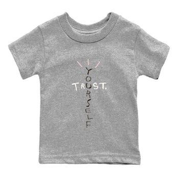 Air Jordan 11 Neapolitan shirt to match jordans Trust Yourself sneaker tees 11s Neapolitan SNRT Sneaker Release Tees Baby Toddler Heather Grey 2 T-Shirt