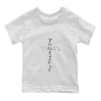 Air Jordan 11 Neapolitan shirt to match jordans Trust Yourself sneaker tees 11s Neapolitan SNRT Sneaker Release Tees Baby Toddler White 2 T-Shirt